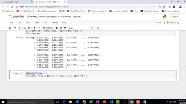 Implémentation du KMeans avec Visualisation utilisant Python et Scikit-learn смотреть онлайн