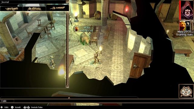 Neverwinter Nights: Enhanced Edition (Ремастер) на консолях (PS4 PRO). Прохождение #1. Академия. смотреть онлайн