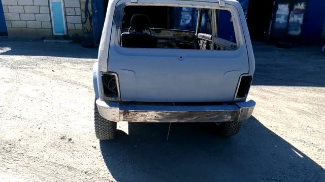 нива проект арки лифт колеса кузов покраска изменение дизайна смотреть онлайн