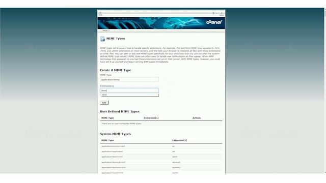 How to add and delete MIME type in cPanel - ServerCake India смотреть онлайн