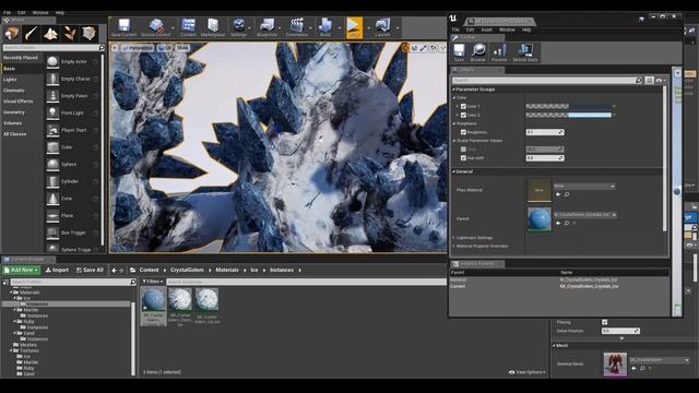 Crystal golem (game engine ready model) смотреть онлайн