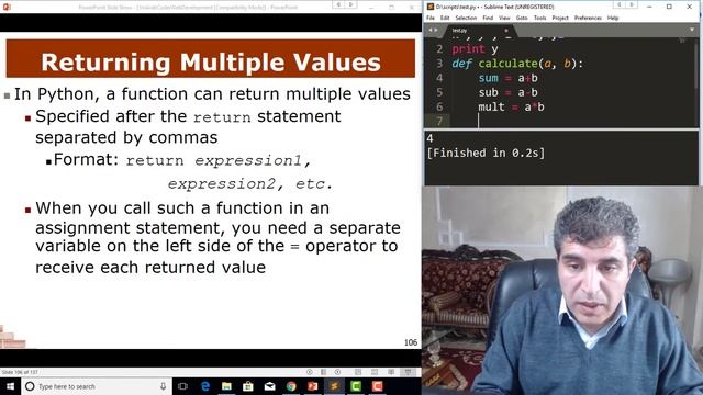 Python 21| Returning Multiple Values in Function смотреть онлайн