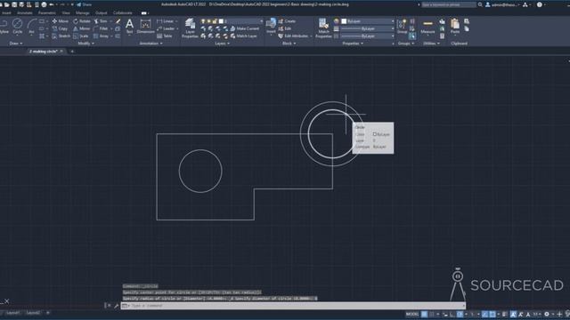 Master the Art of Drawing Perfect Circles in AutoCAD: Beginners Course 2022. смотреть онлайн