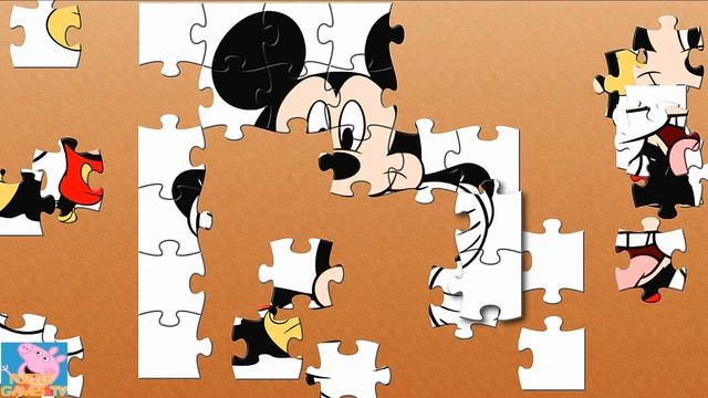 Mickey Mouse CRAZY Puzzle Games for Kids Rompecabeza смотреть онлайн