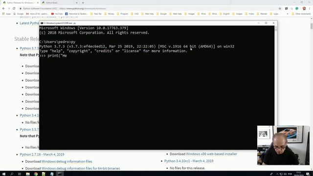Aula 01 Instalando Python 3 no seu computador. смотреть онлайн