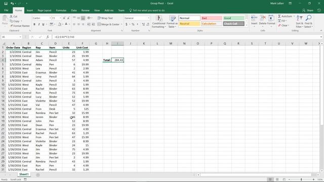How to Multiply Columns in Excel 2016 смотреть онлайн