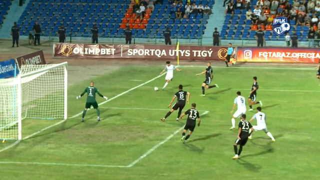 Гол - А. Жумабек. Тараз - Шахтер 1:1. 1/4 финала. Кубок 2022 смотреть онлайн