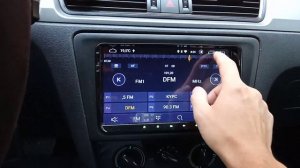 Как раздвоить , разделить экран на китайской магнитоле на Андроиде. С АлиЭкспресс.