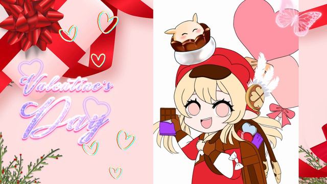 Drawing KLEE @GenshinImpact || Valentines Theme смотреть онлайн