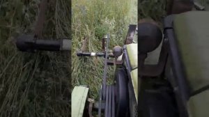 Роторная косилка с тремя дисками для минитрактора