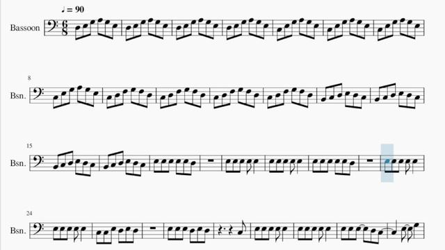 SUPER EASY Bassoon Sheet Music: How to play Golden Hour by JVKE смотреть онлайн