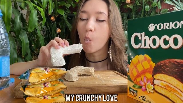 20k? Печенье с кремом// Cookie with cream//MUKBANG
