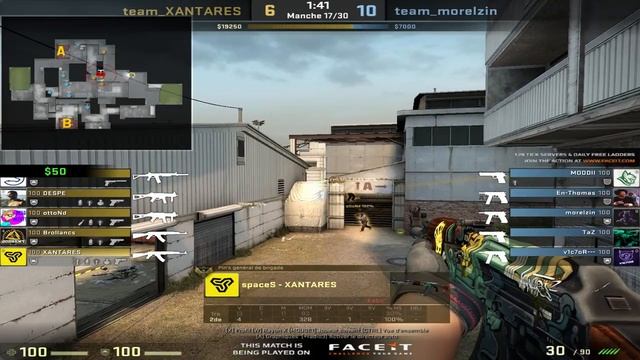 Space Soldiers XANTARES FPL POV 34 KILLS [De_cache] смотреть онлайн