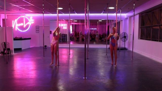 Intermediate 1 Pole Dance - Gimme Gimme - Mamma Mia смотреть онлайн