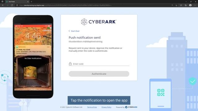 Signing in with a Mobile Authenticator App for MFA | CyberArk смотреть онлайн