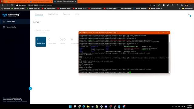 Setup webswing in Oracle Cloud and run java application смотреть онлайн