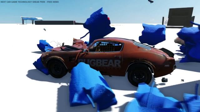 Next Car Game Free Technology Demo - Crash Tests смотреть онлайн