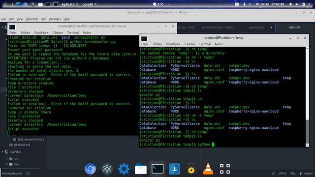 Python project. Network based machine statistics collection system. смотреть онлайн