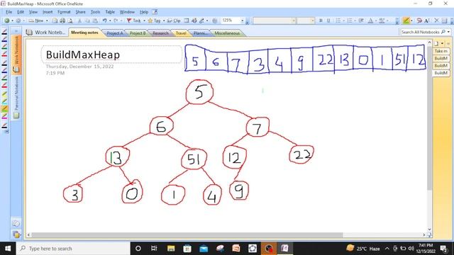 C 75:The Heap:The Max Heap:The Build Max Heap Function смотреть онлайн