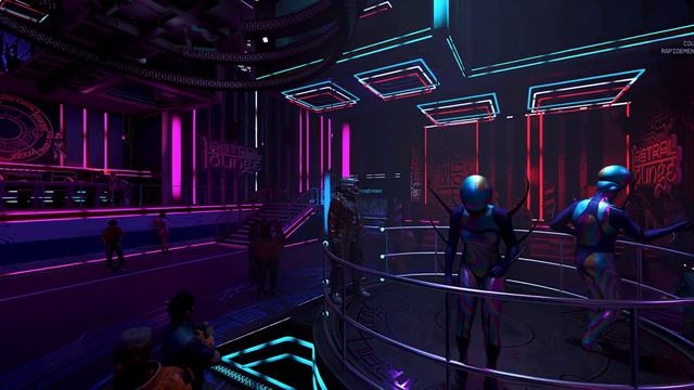 Starfield 4K - Mod - Cyberpunk Music Club for Astral Lounge - Neon City - смотреть онлайн