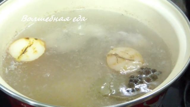 ЭТО ТА ЕДА, КОТОРАЯ НУЖНА НА 1 января / Новогоднее меню / Куриный бульон - простой рецепт смотреть онлайн