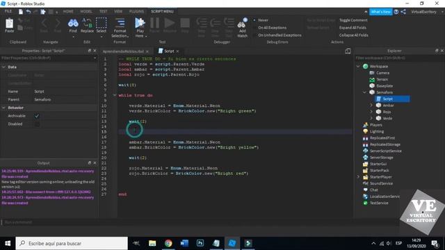 ESCUELA DE SCRIPT EP. 2 - WHILE TRUE DO | ROBLOX STUDIO смотреть онлайн