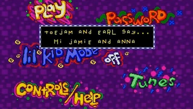 Toejam and Earl: Panic on Funkotron - Hidden Messages (Genesis) смотреть онлайн