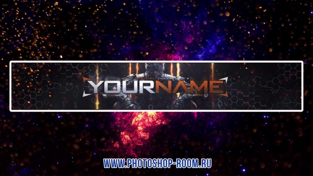 Шаблоны оформления канала Youtube в Psd формате