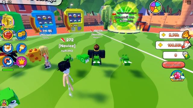 Я стал СИЛЬНЕЙШИМ ЧЕМПИОНОМ в забеге ? БЕЗУМИЕ и ОР с IMixser ? RunStar Simulator #roblox смотреть онлайн