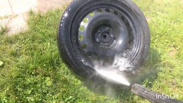 Тест. Очиститель шин, резины с микрочастицами GYEON Q2M TireCleaner. смотреть онлайн