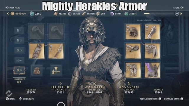 Assassin's Creed Odyssey- Kassandra All Gear Sets смотреть онлайн