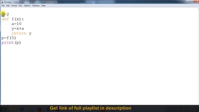 Scope of variable |Class 12 Computer science with python 2021-2022 | Chapter 2 (Part 4) смотреть онлайн