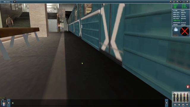 Поезд отправляется со станции Новогиреево #trainz #metro #iloverussia смотреть онлайн