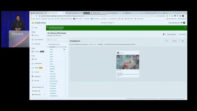 AWS re:Invent 2021 - {New Launch} AWS Amplify Studio: Visually build full-stack web apps fast on AW смотреть онлайн