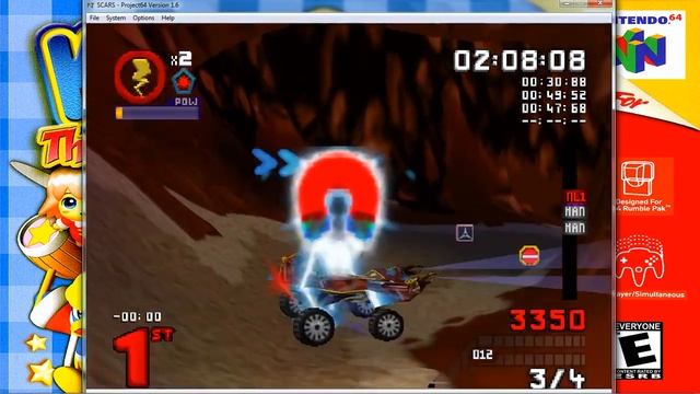 S.C.A.R.S. - Diamond Cup - Master - Scorpion - Nintendo 64 - Vivid Image - Ubisoft смотреть онлайн
