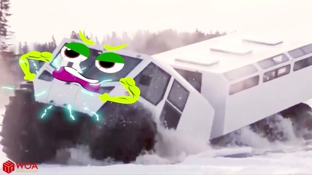 Doodles Mega Big Foot King Of Off-Road | Extreme Off Road Truck Mud Race | Woa Doodles