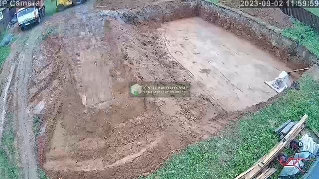 Земляные работы Супермонолит Цокольный Этаж
