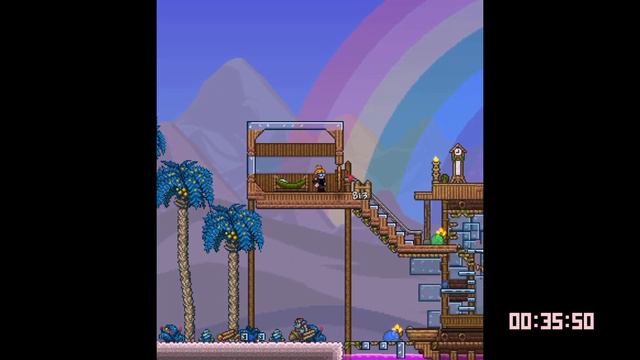 Hallow Desert Oasis Base ~ Terraria All Biome Challenge
