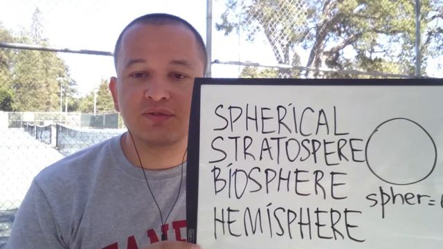 Корень Sphere в английских словах | Подготовка к SAT смотреть онлайн