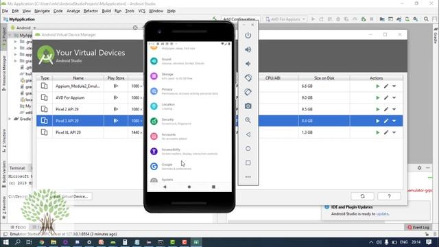 Setting up android emulator (AVD) and running Appium | Appium Installation for Android -15 смотреть онлайн