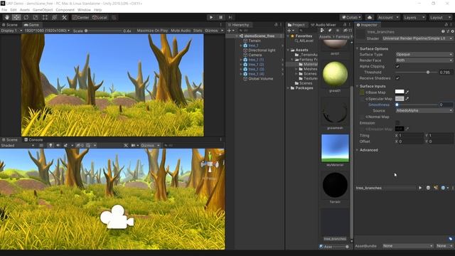 Basics of Universal Render Pipeline (URP) in Unity 2019.3 смотреть онлайн
