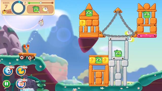 Angry Birds Journey Level 77 Walkthrough смотреть онлайн