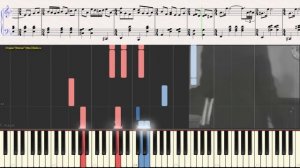 Двое в кафе - М. Таривердиев  (Ноты и Видеоурок для фортепиано) (piano cover)