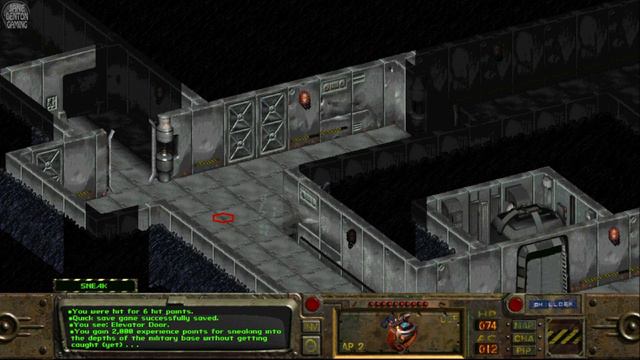 Fallout 1 - Destroy the Source of the Mutants (Military Base) (Stealth - No Combat) - Part #50 смотреть онлайн