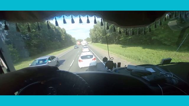 мерседес acsor! первый рейс на нижний новгород! едем по тахографу@ смотреть онлайн