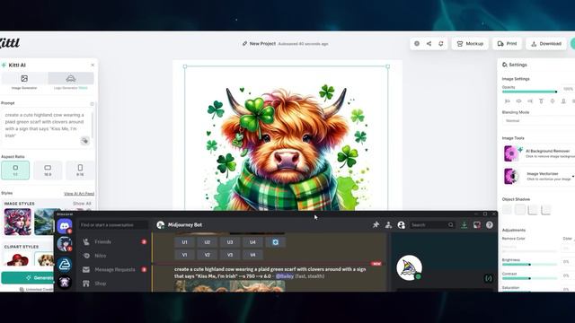 How to Make VIRAL Digital Designs to Sell on Etsy with AI (the easiest way) смотреть онлайн