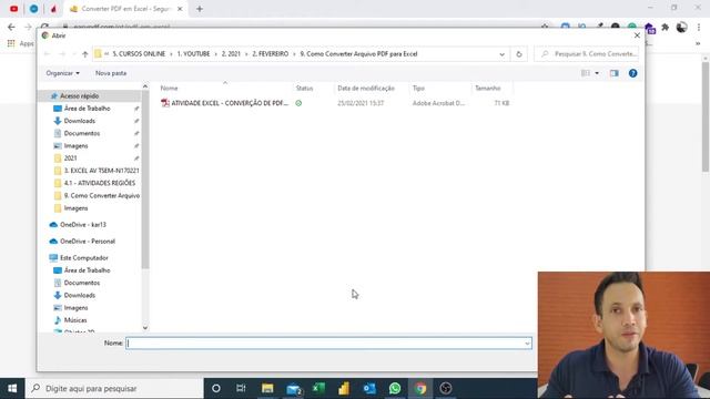 Como Converter Arquivo PDF para Excel Grátis смотреть онлайн