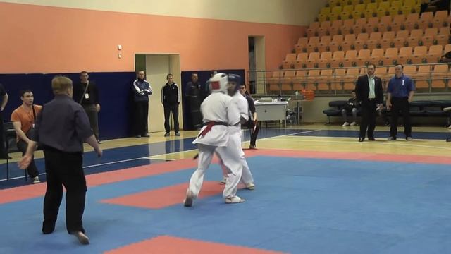 Екатеринбург. Всероссийский чемпионат по всестилевому каратэ 21.03.15. Никитин Виктор смотреть онлайн
