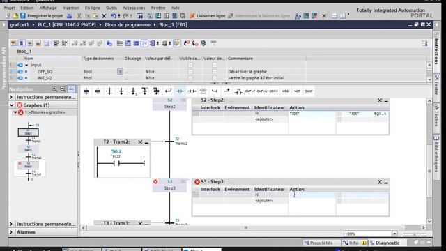 Programmation de langage GRAFCET sur TIA Portal V13 смотреть онлайн