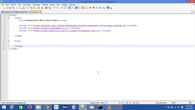 Creating index.html and installing http-server using NodeJS смотреть онлайн